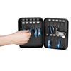 Adiroffice 30-Key Steel Secure Key Cabinet with Combination Lock, Black, PK2 ADI682-30-BLK-2pk